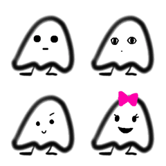 [LINE絵文字] 白い人 三角さんの画像