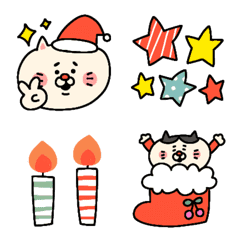 [LINE絵文字] 動く☆冬のゆるネコさんだよ2の画像