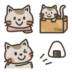 [LINE絵文字] 冬ほっこり猫絵文字♡ねこねこ♡の画像