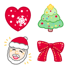 [LINE絵文字] 動く！シンプル♡クリスマスの画像