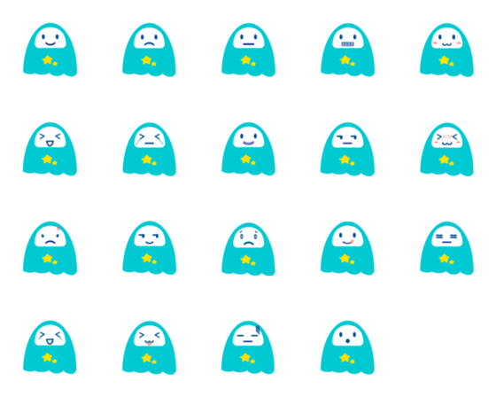 [LINE絵文字]Shu Guoguo's daily expressionの画像一覧
