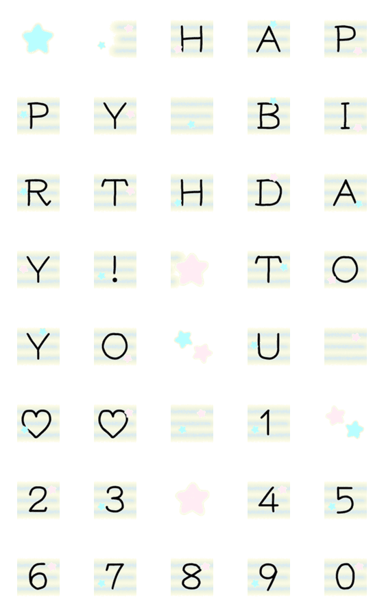 [LINE絵文字]12星座のHAPPY BIRTHDAY！《かに座》の画像一覧