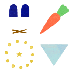 [LINE絵文字] Hoshi no Emoji - usagitokatachiの画像