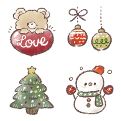 [LINE絵文字] ♡かわいいクリスマス♡の画像