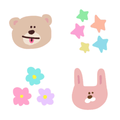 [LINE絵文字] cute♡♡アニマルの画像