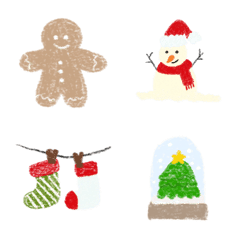 [LINE絵文字] A very happy Christmas Emojiの画像