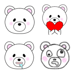 [LINE絵文字] よだれクマの画像