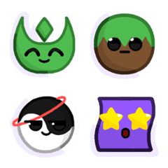 [LINE絵文字] Cute TwoTen team emojis.の画像