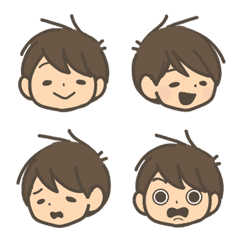 [LINE絵文字] おっとサンの顔絵文字の画像