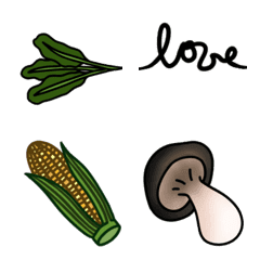 [LINE絵文字] For vegetable loverの画像