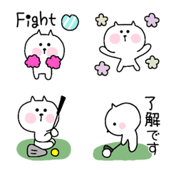 [LINE絵文字] 動く★ゴルフ絵文字の画像