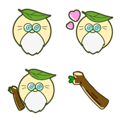 [LINE絵文字] ポポじぃ絵文字の画像