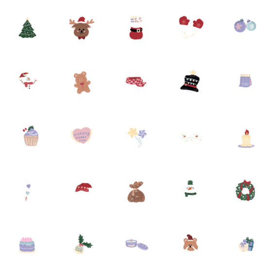 [LINE絵文字]IChristmasUの画像一覧