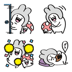 [LINE絵文字] うさぎかもしれない ふだんづかいの画像