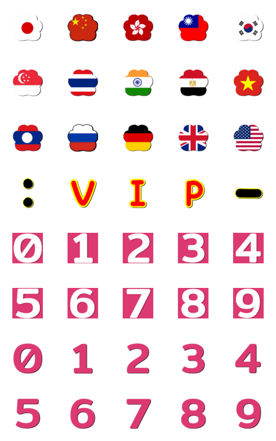 [LINE絵文字]mm. emojiの画像一覧