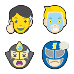 [LINE絵文字] プロレス レジェンドレスラー 絵文字 Part3の画像