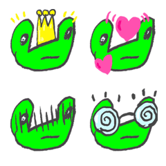 [LINE絵文字] カエルの感じの画像