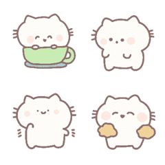 [LINE絵文字] Pikkalikemojocat'1の画像