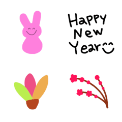 [LINE絵文字] New Year's pop emojiの画像