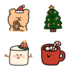 [LINE絵文字] Christmas bonbonの画像