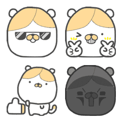 [LINE絵文字] little yellow dog.の画像