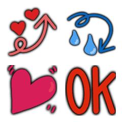 [LINE絵文字] Simple Emoji RY 0001の画像