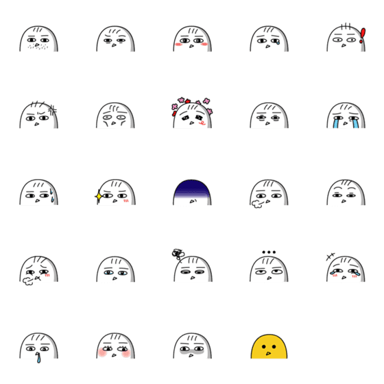 [LINE絵文字]Office murmur pt.05の画像一覧