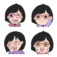 [LINE絵文字] まゆちん_絵文字1の画像