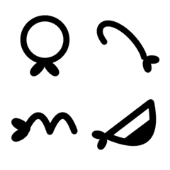 [LINE絵文字] えび文字1の画像