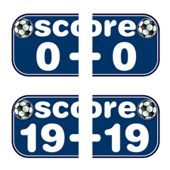 [LINE絵文字] Sporting score 02の画像