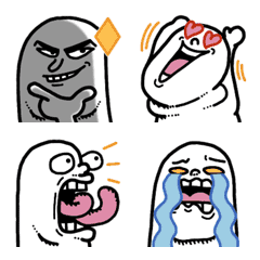[LINE絵文字] 動く！ うざい顔 #31の画像