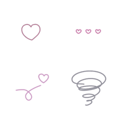 [LINE絵文字] simple＆daily 1の画像