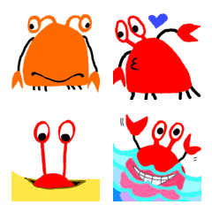[LINE絵文字] Crab and friendsの画像