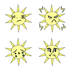 [LINE絵文字] 太陽さんの画像