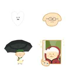 My puppy is the cutestの絵文字メイン画像