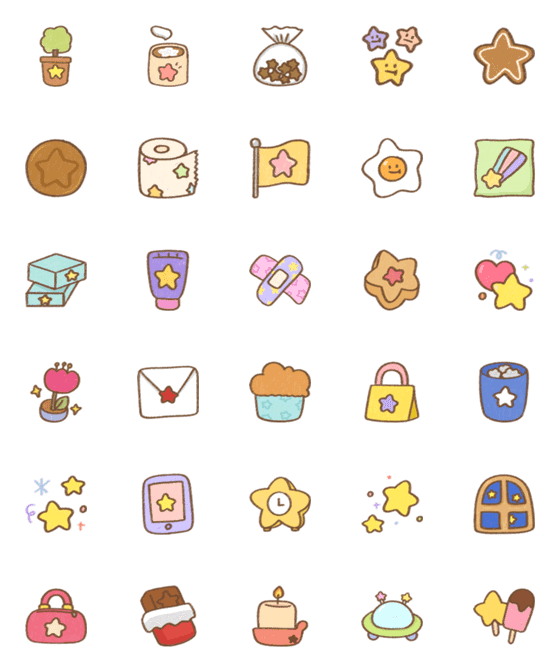 [LINE絵文字]bbubblegumz emoji : Start Editionの画像一覧