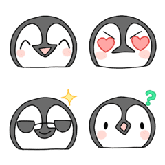[LINE絵文字] 表情豊かなペンギンの絵文字の画像