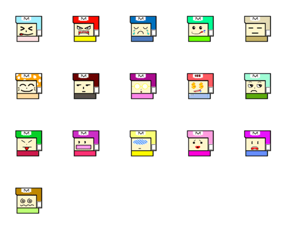 [LINE絵文字]Chubby junの画像一覧