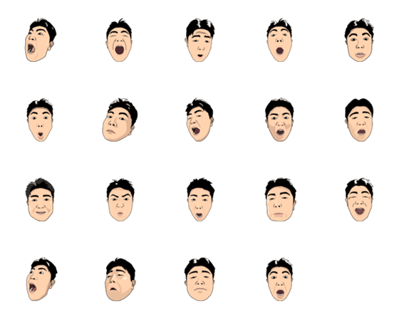 [LINE絵文字]Teru's Emoji3の画像一覧