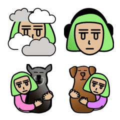 [LINE絵文字] Blank faceの画像