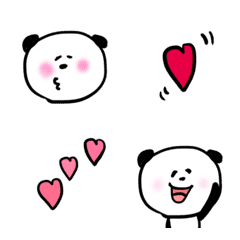[LINE絵文字] ぱーんだ♡の画像