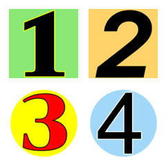 [LINE絵文字] Emoji Number02の画像