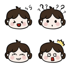 [LINE絵文字] Cute girl emoji (1)の画像