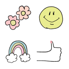 おしゃれcute 絵文字の絵文字メイン画像