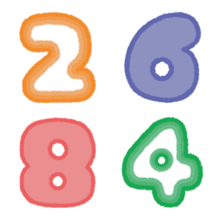[LINE絵文字] Emoji BUBI#11 Rainbowの画像