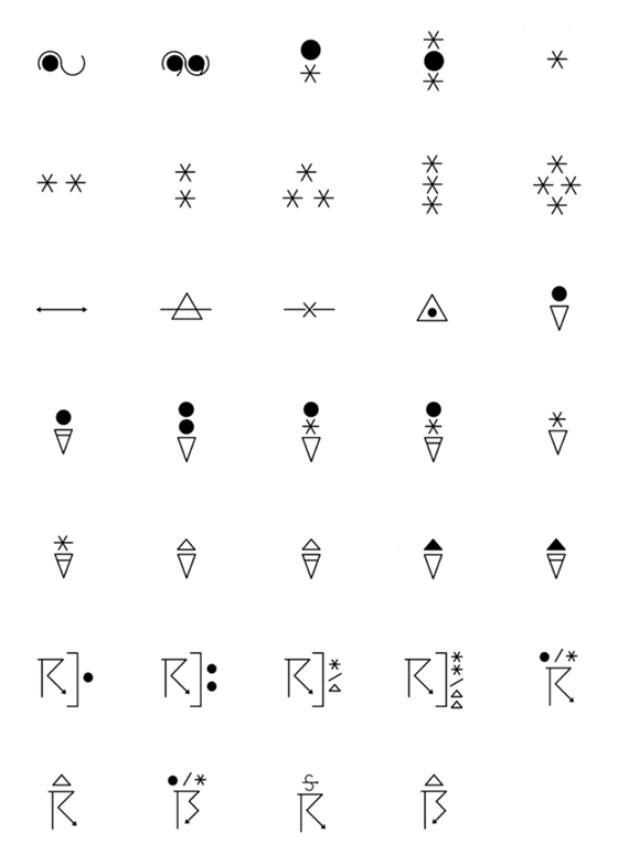 [LINE絵文字]国際式天気記号 ( 3 )の画像一覧