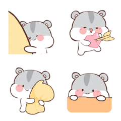 [LINE絵文字] Lato the Hamster 2 (Emoji)の画像