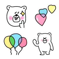 カラフルはっぴーKUMAさんの絵文字メイン画像