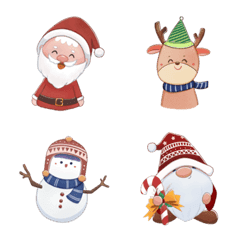 [LINE絵文字] Fei and Friends: Merry Christmasの画像
