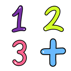 Number 0-9 jaaの絵文字メイン画像